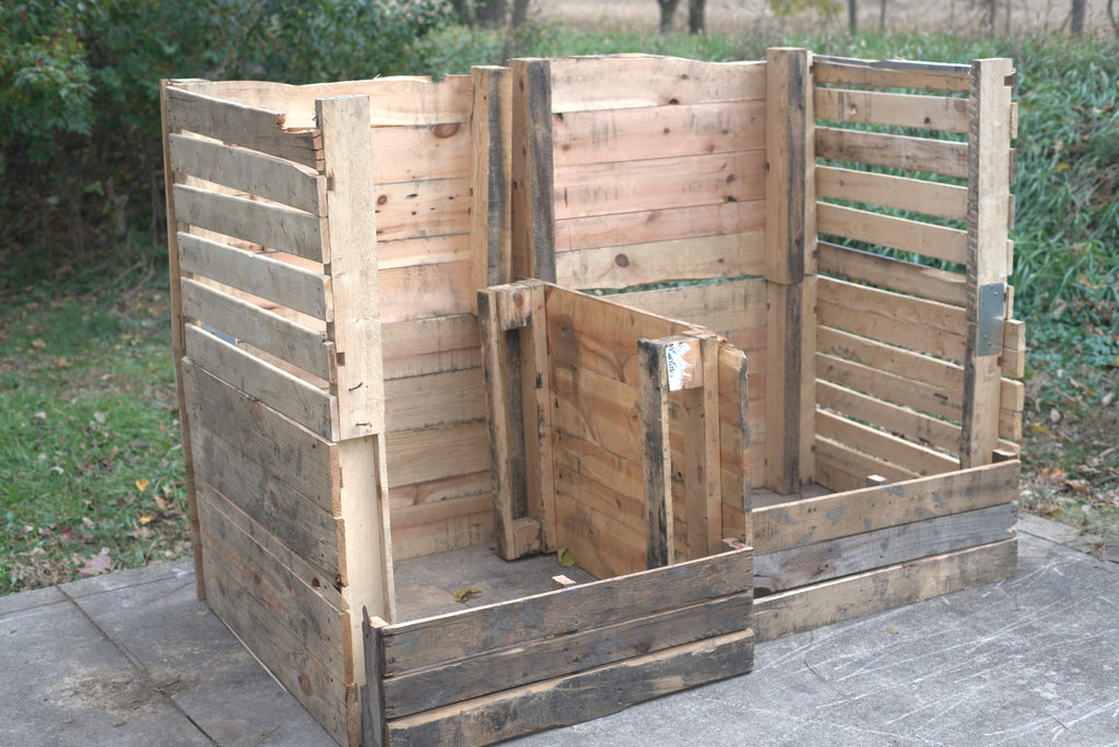 how to make a pallet composter